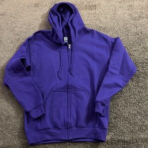 Gildan Deep Purple Hoodie
